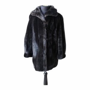 Vintage Tissavel Faux Fur Coat | M–L | Plush Statement Winter Coat